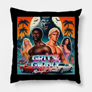 Grits & Gravy: Midnight Miami #8 Pillow