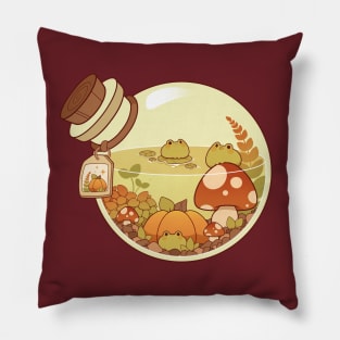 Froggy fall potion Pillow