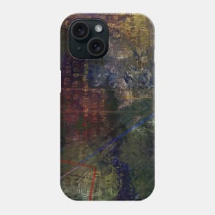 Grunge abstract Phone Case