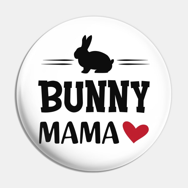 Bunny Mama Pin by KC Happy Shop