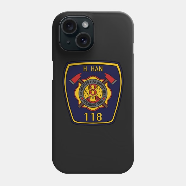 Station 118 LAFD Badge | 911 Chimney Phone Case by icantdrawfaces