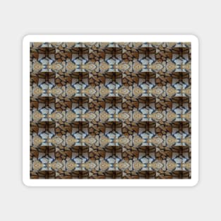 Ceramic tile shards pattern Magnet