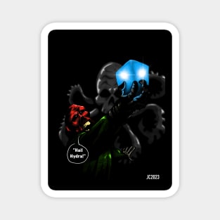 Red Skull “Hail Hydra” portrait (digital) Magnet