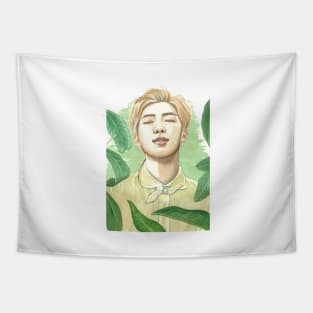 BTS RM Rap Monster Kim Namjoon Nature Watercolour Painting Tapestry