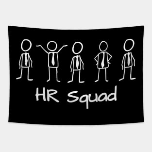 HR Squad Bussines Thin Stickman Tapestry