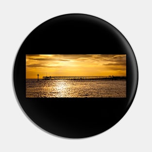 December sunrise over the Old Wooden Pier. Pin