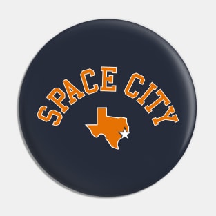 Space City Baseball Pin