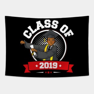 Flossing Graduation Class Of 2019 Men Funny Tapestry