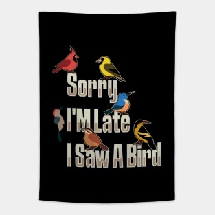 Sorry I'm late. I saw a Bird Tapestry