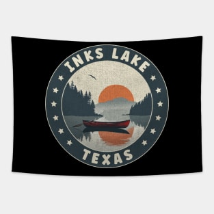 Inks Lake Texas Sunset Tapestry