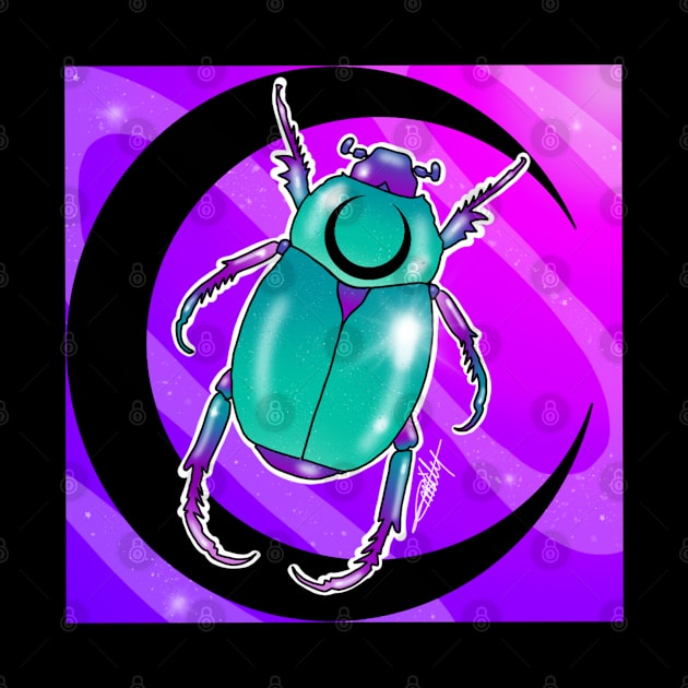 Moon Beetle by CraftKrazie