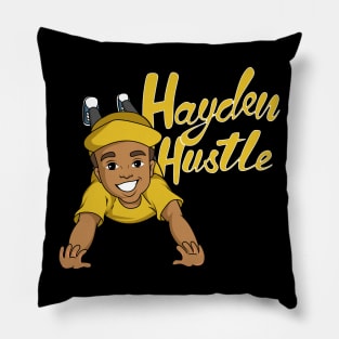 Hayden Hustle Toon, WC Edition Pillow