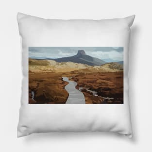 Overland Track Digital Painting Pillow