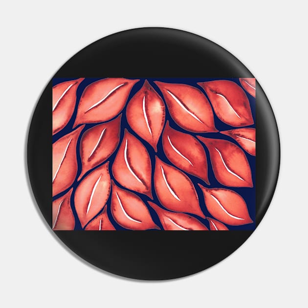 Little Rock Leaf Pattern Pin by LoriAlex2020