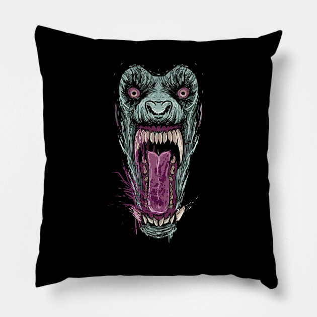 Wild Creature Pillow by DeathAnarchy