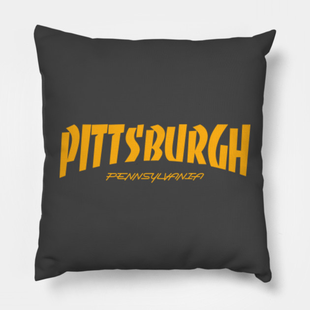 Pittsburgh Thrasher Pittsburgh Steelers Pillow Teepublic Au