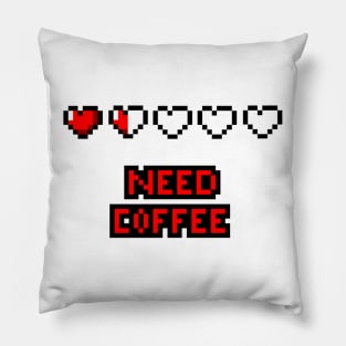 Need Coffee Pillow