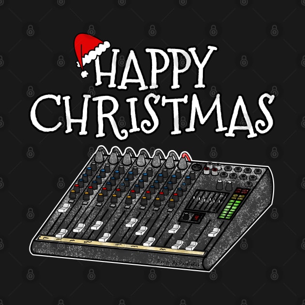 Christmas Sound Engineer Musician Xmas 2022 by doodlerob