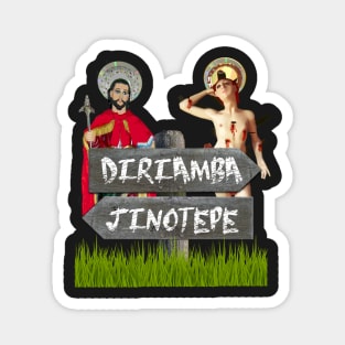 Nicaragua T-Shirt Diriamba Jinotepe San Sebastian and Santiago Catholic Saint Magnet