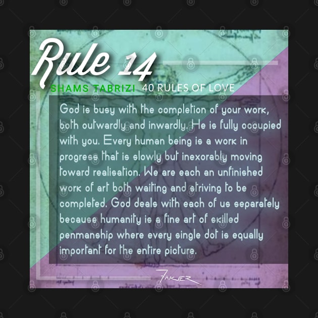 40 RULES OF LOVE - 14 by Fitra Design