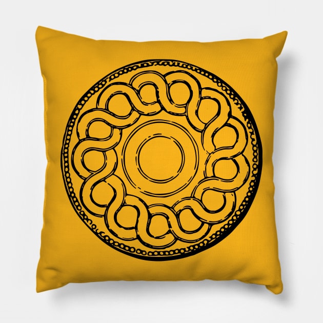 chain coin Pillow by Z town