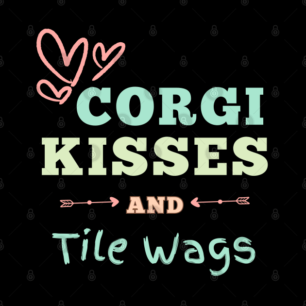 Love Letters in Paws: Corgi Typography Delight for Valentine's Day by Toonstruction