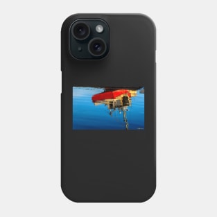 Reflection of a Fishing Boat Phone Case