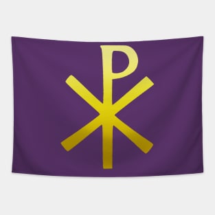 Roman Empire Chi Rho Symbol T-shirt Tapestry