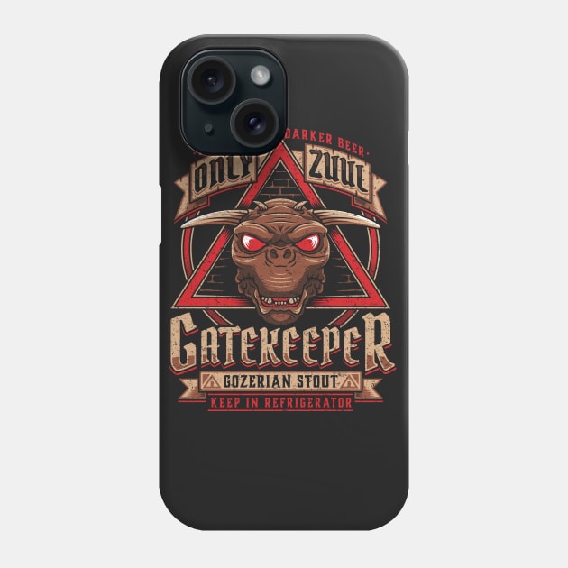 Gatekeeper Gozerian Stout Phone Case by adho1982