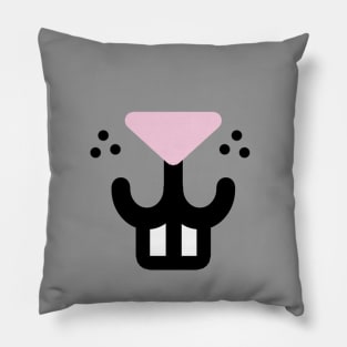 Grey Bunny Mask Pillow