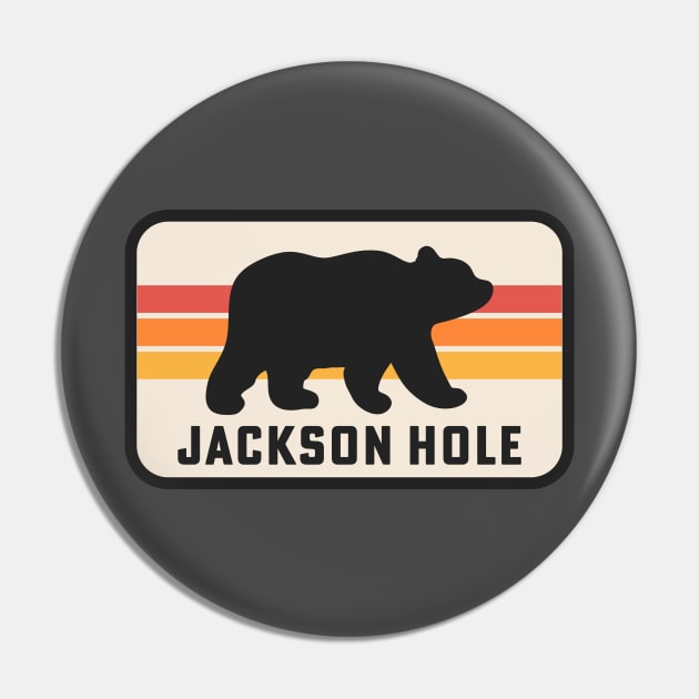 Jackson Hole Wyoming Vacation Bear Grand Teton National Park Pin by PodDesignShop