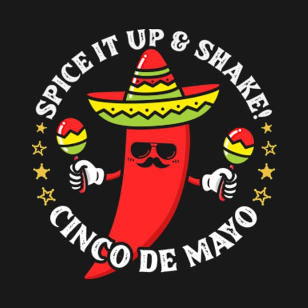 Cinco de Mayo Mexican Sombrero by Teesparo