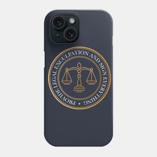 Barney Stinson Please Phone Case