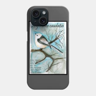 Long-tailed tit Phone Case