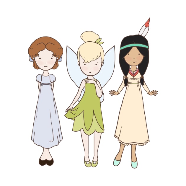 neverland girls by littlemoondance