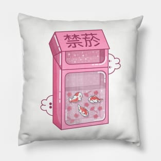 Cute Koi and Bunnies Pillow