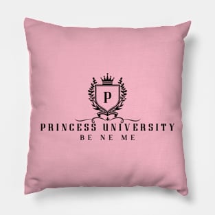 Princess University "Beneme" {"take me"} - DARK FONT - Maeve De Voe Pillow