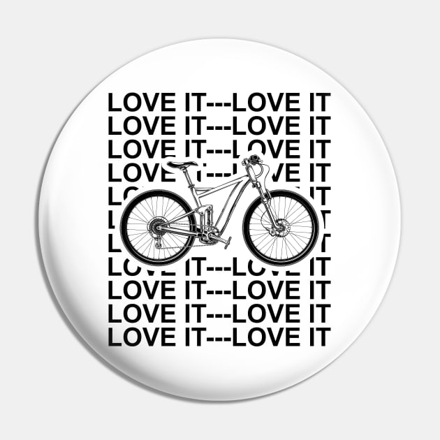 Love Cycling Tee Bicycle Lover Pin by busines_night