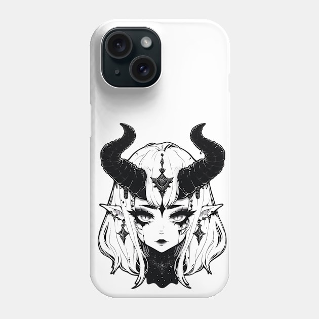 Demonic Art Phone Case by DarkSideRunners