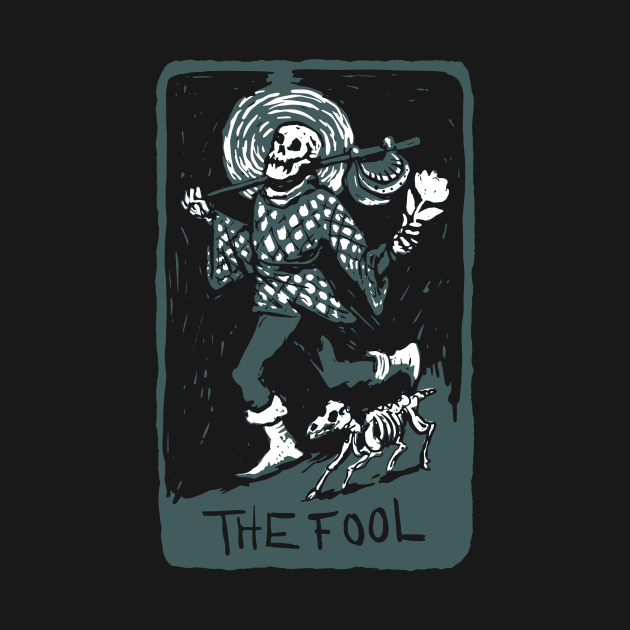 Dog Moon Tarot Card The Fool by star trek fanart and more