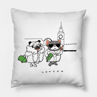 London Business Trip Pillow