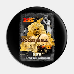 Sidhu Moosewala Pin