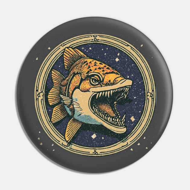 Such a vicious Fish Pin by Midcenturydave