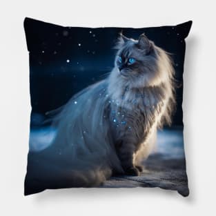 Shimmering Birman Pillow