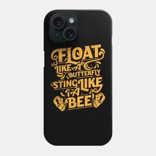 Float Like A Butterfly Vintage Style Phone Case