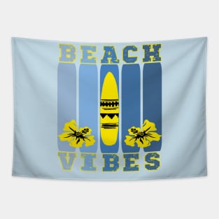 Summer Beach Vibes Tapestry