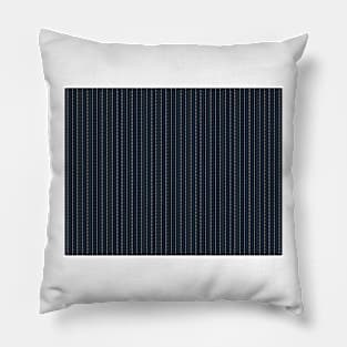 Grey Pinstripe pattern Pillow