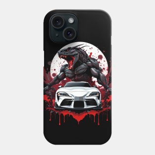 Toyota Supra mk5 JDM Tuning Phone Case