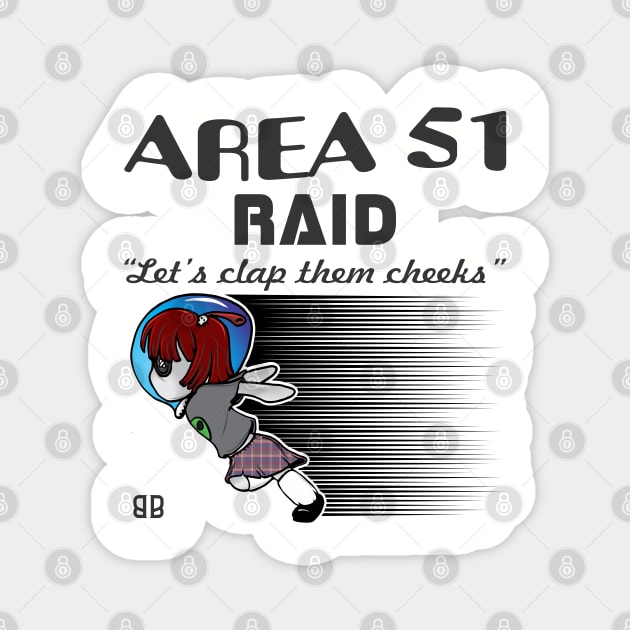 Area 51 Raid Magnet by Renegade Rags