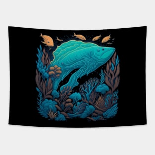 Ocean Guardians - Protecting Our Blue Planet Tapestry